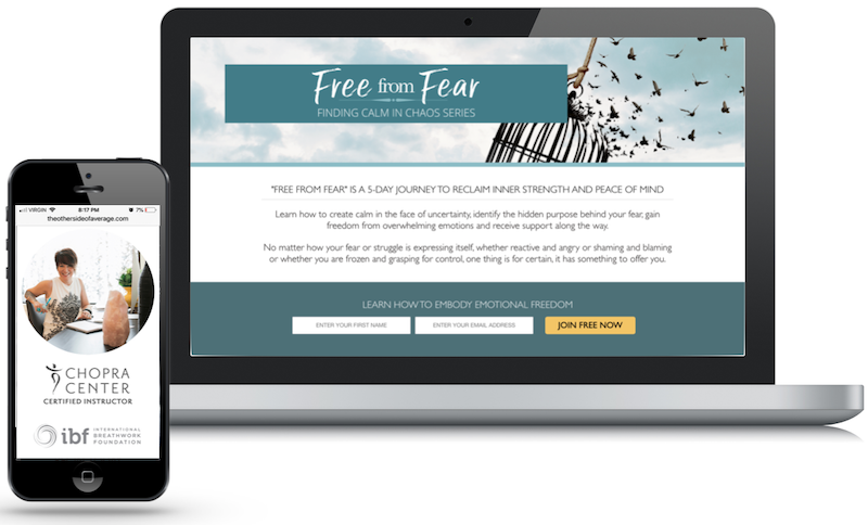 fear, processing emotions, letting go of fear, 